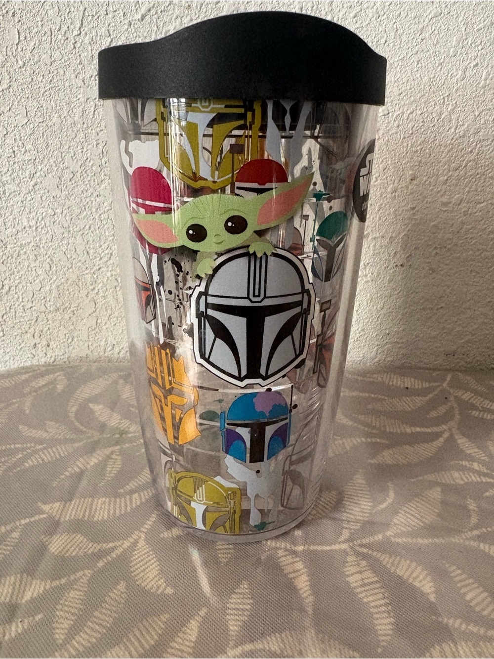 Star Wars The Mandalorian Peekaboo Made in USA Double Walled Insulated Tumbler